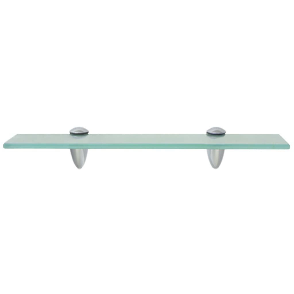 vidaXL Rafturi suspendate, 2 buc., 40 x 20 cm, sticlă, 8 mm