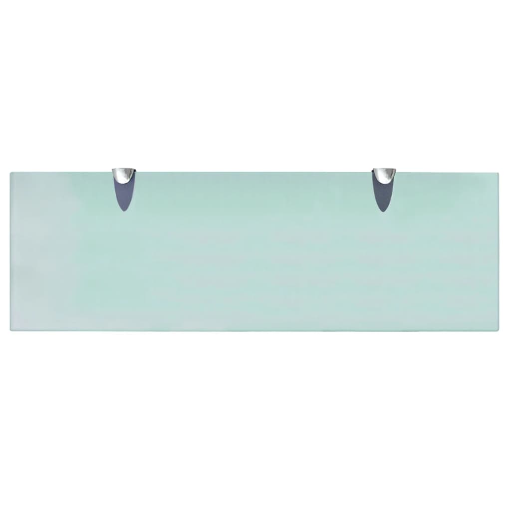 vidaXL Rafturi suspendate, 2 buc., 60 x 20 cm, sticlă, 8 mm