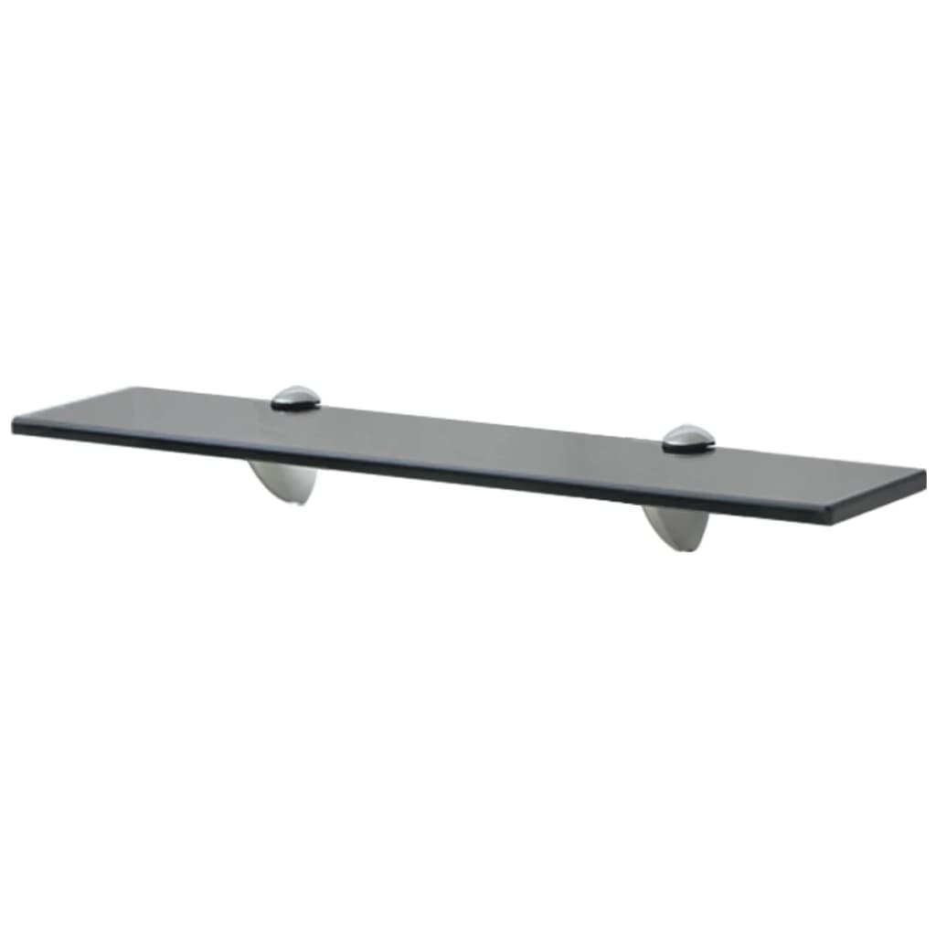 vidaXL Rafturi suspendate, 2 buc., 50 x 20 cm, sticlă, 8 mm