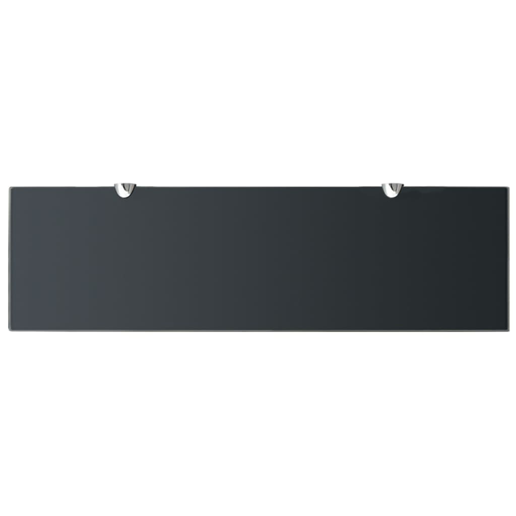vidaXL Rafturi suspendate, 2 buc., 70 x 20 cm, sticlă, 8 mm