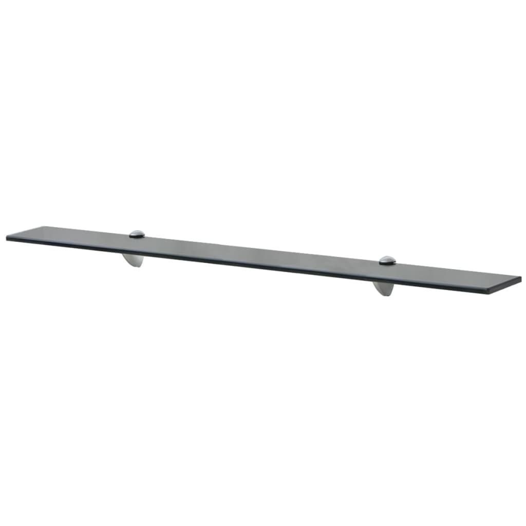 vidaXL Rafturi suspendate, 2 buc., 90 x 20 cm, sticlă, 8 mm