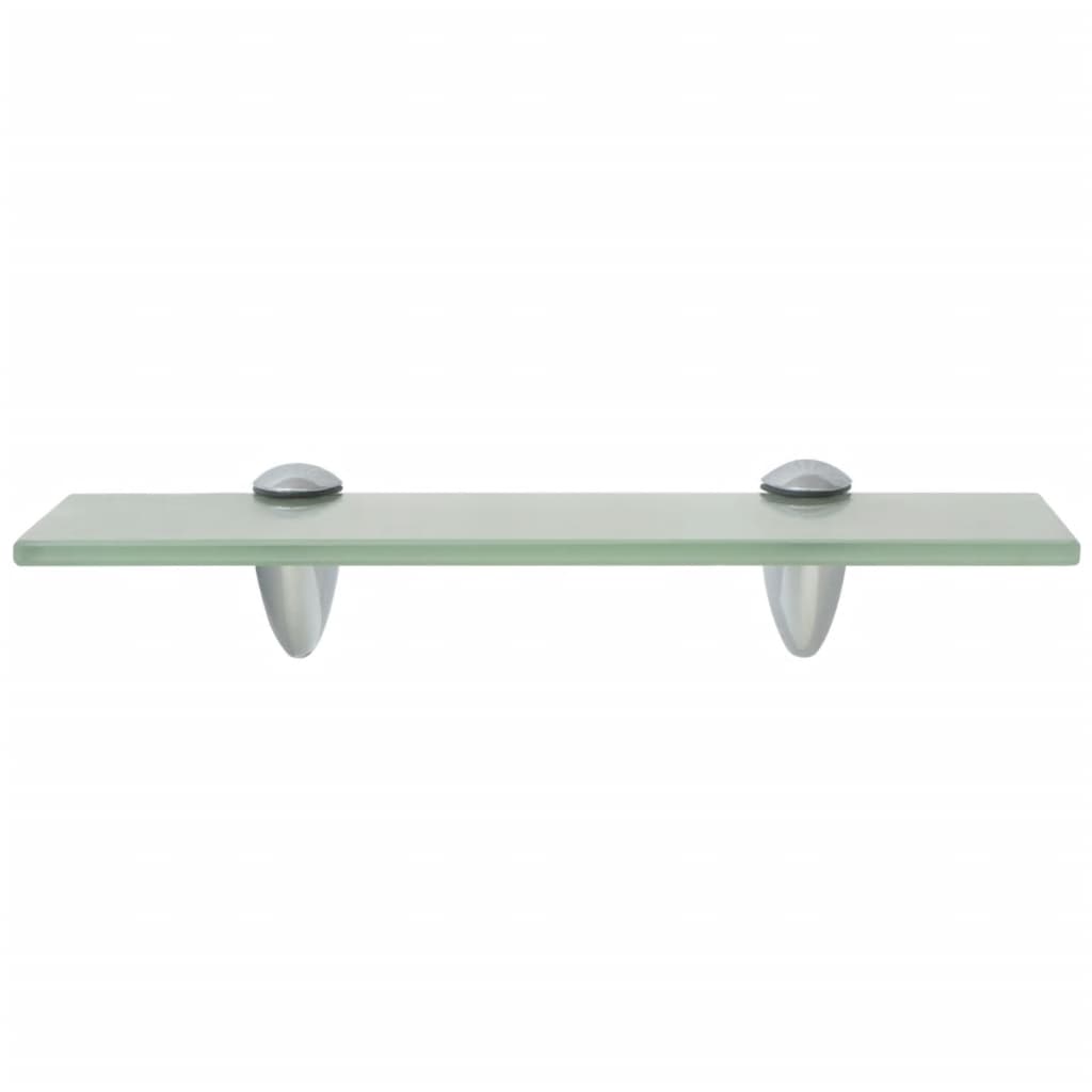 vidaXL Rafturi suspendate, 2 buc., 30 x 20 cm, sticlă, 8 mm