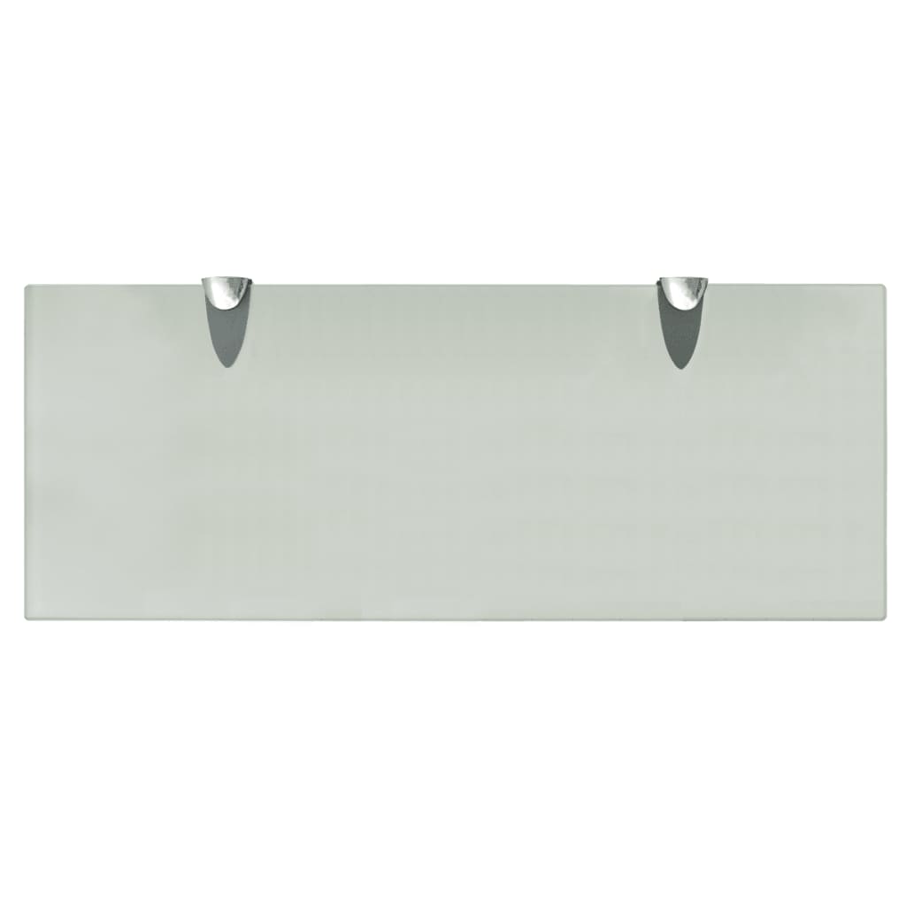 vidaXL Rafturi suspendate, 2 buc., 50 x 20 cm, sticlă, 8 mm