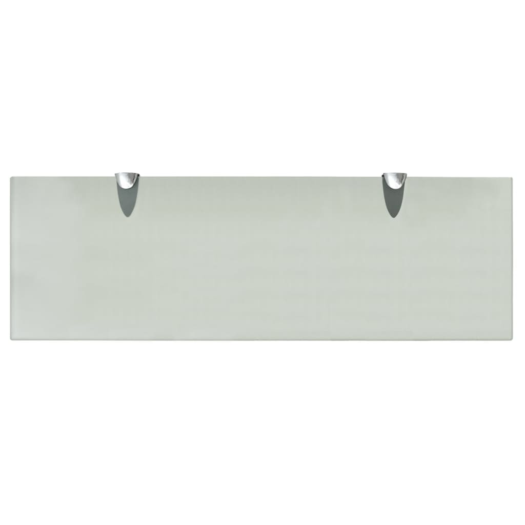 vidaXL Rafturi suspendate, 2 buc., 60 x 20 cm, sticlă, 8 mm