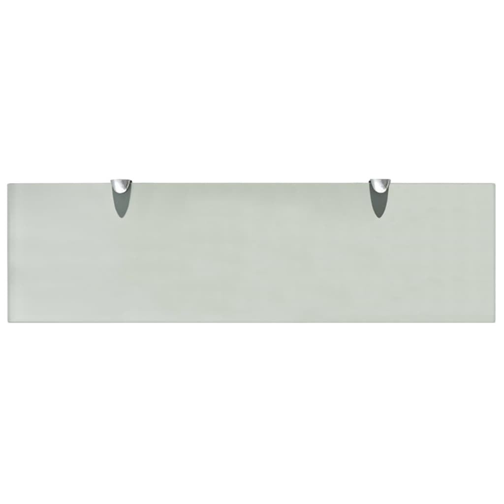 vidaXL Rafturi suspendate, 2 buc., 70 x 20 cm, sticlă, 8 mm