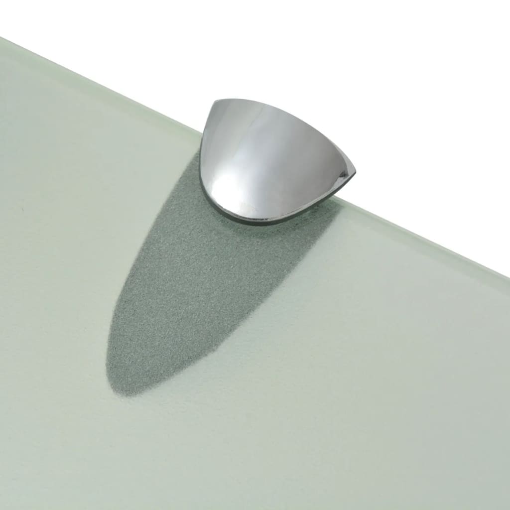 vidaXL Rafturi suspendate, 2 buc., 70 x 20 cm, sticlă, 8 mm