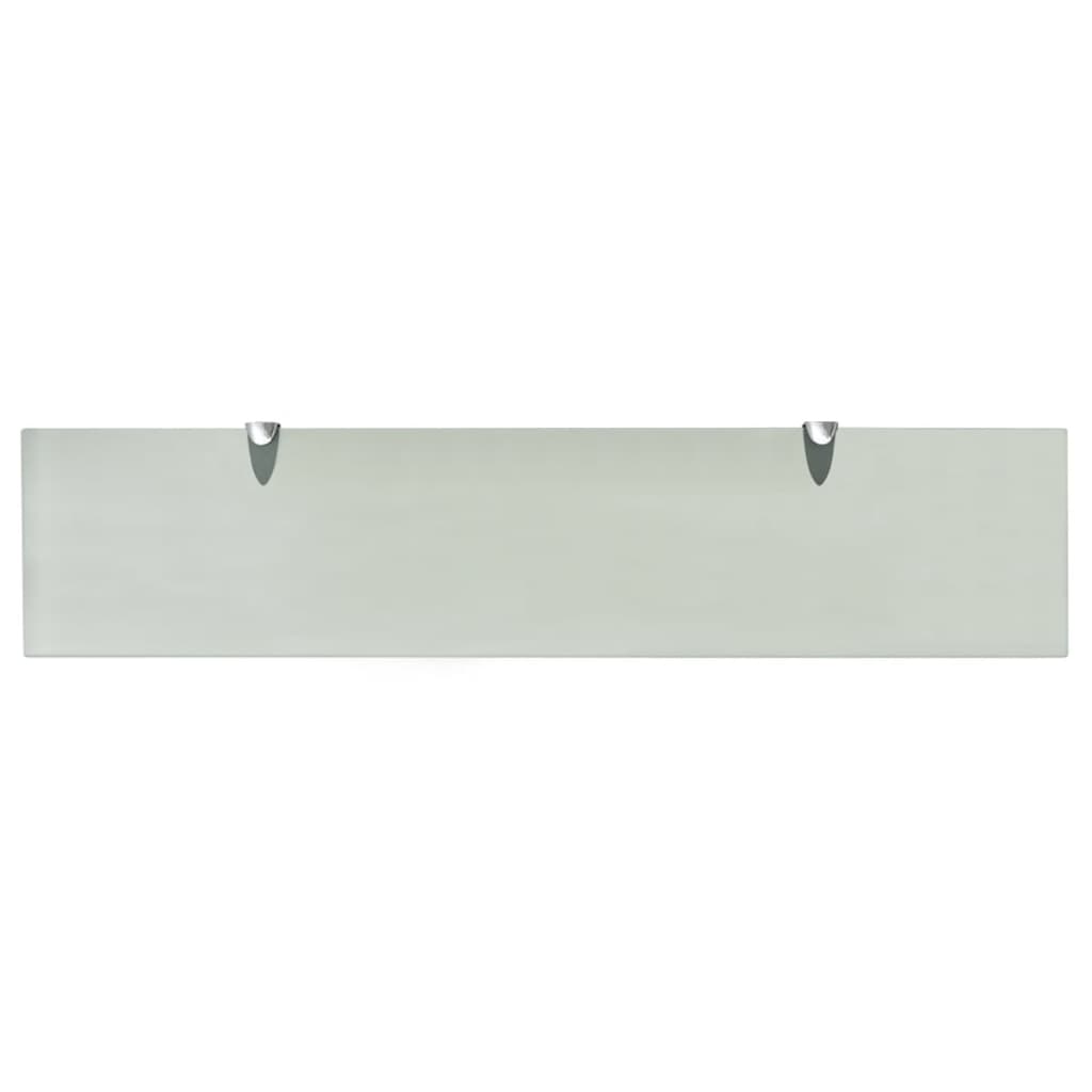 vidaXL Rafturi suspendate, 2 buc., 90 x 20 cm, sticlă, 8 mm