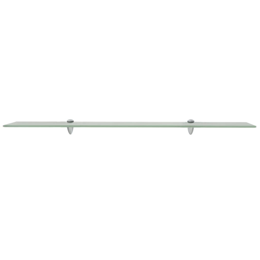 vidaXL Rafturi suspendate, 2 buc., 100 x 20 cm, sticlă, 8 mm