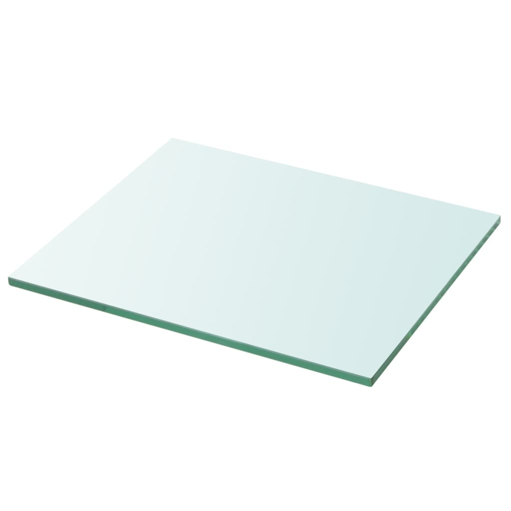 vidaXL Rafturi, 2 buc., 30 x 20 cm, panouri sticlă transparentă