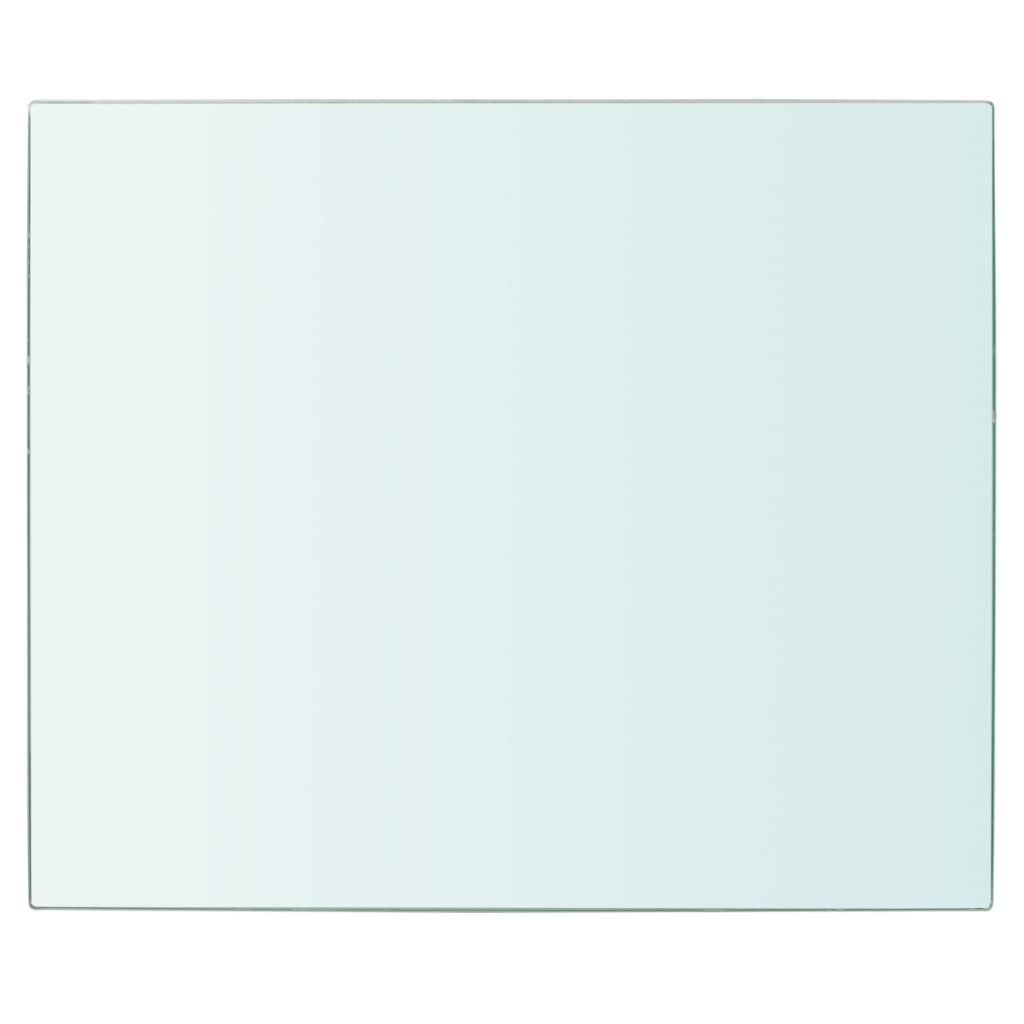vidaXL Rafturi, 2 buc., 30 x 20 cm, panouri sticlă transparentă