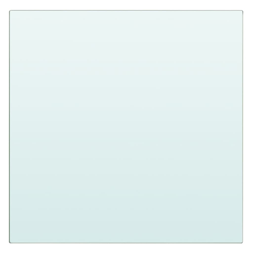 vidaXL Rafturi, 2 buc., 30 x 25 cm, panouri sticlă transparentă