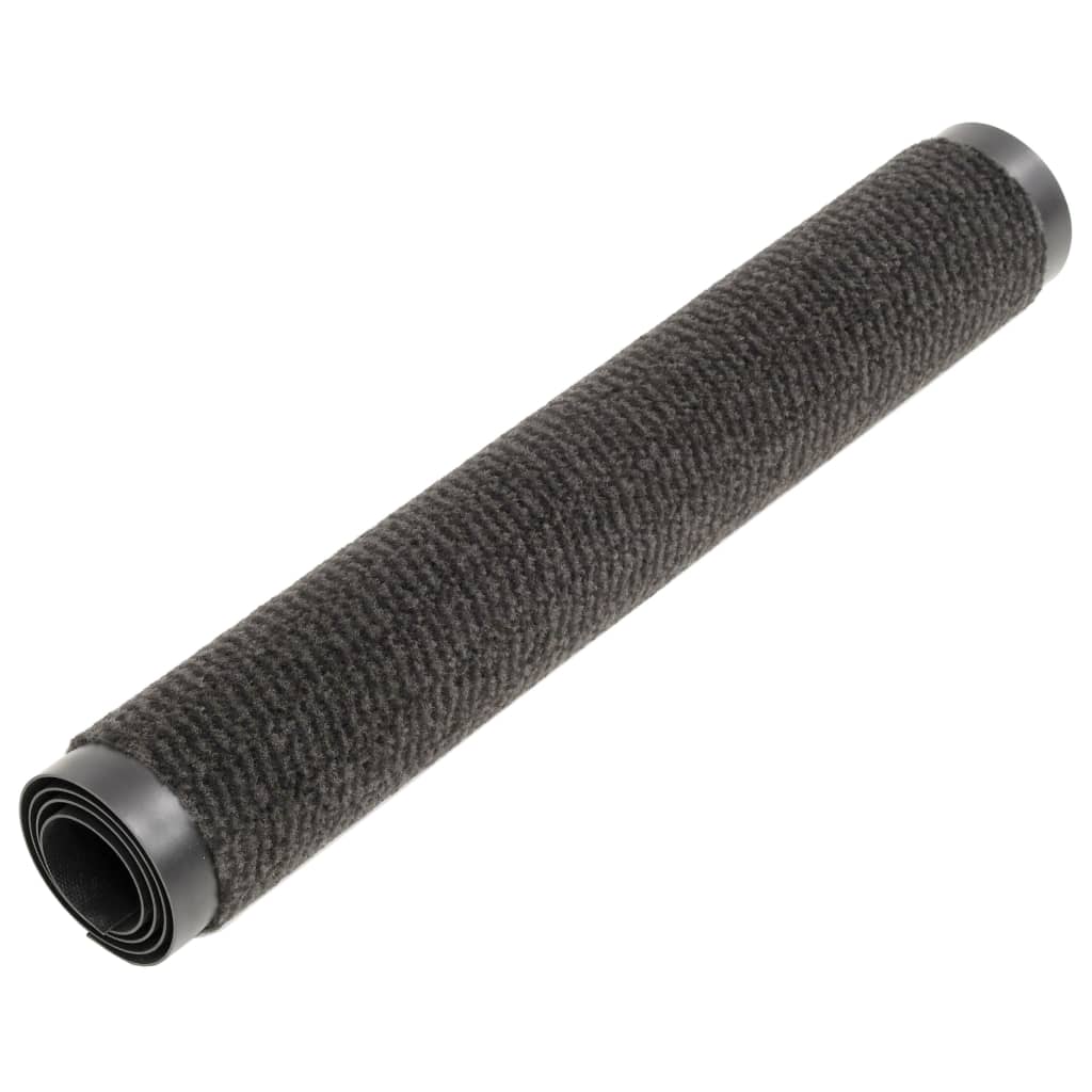 vidaXL Covoare ușă anti-praf, 2 buc., negru, 90x150 cm, dreptunghiular vidaXL Covoare ușă anti-praf, 2 buc., negru, 90x150 cm, dreptunghiular