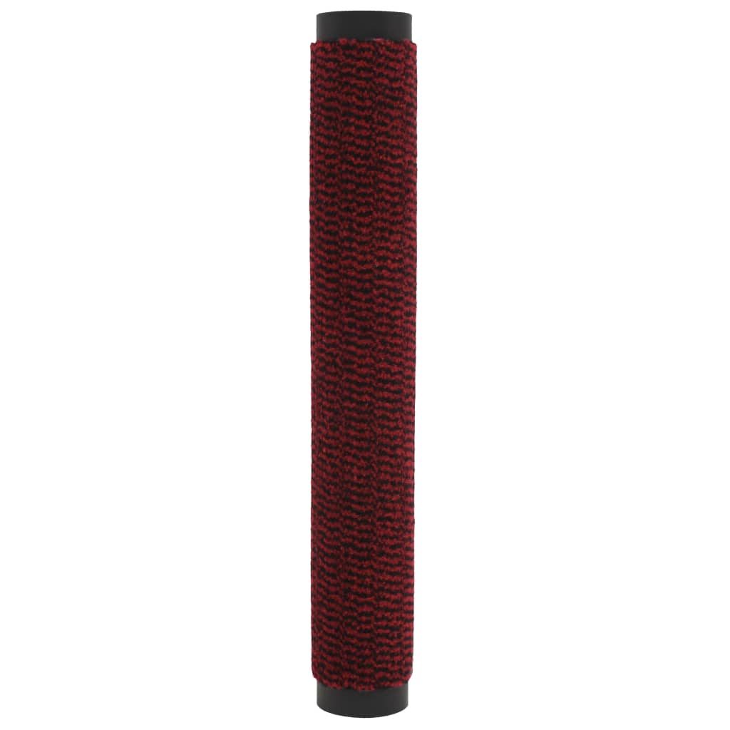 vidaXL Covoare ușă anti-praf, 2 buc., roșu, 90x150 cm, dreptunghiular vidaXL Covoare ușă anti-praf, 2 buc., roșu, 90x150 cm, dreptunghiular