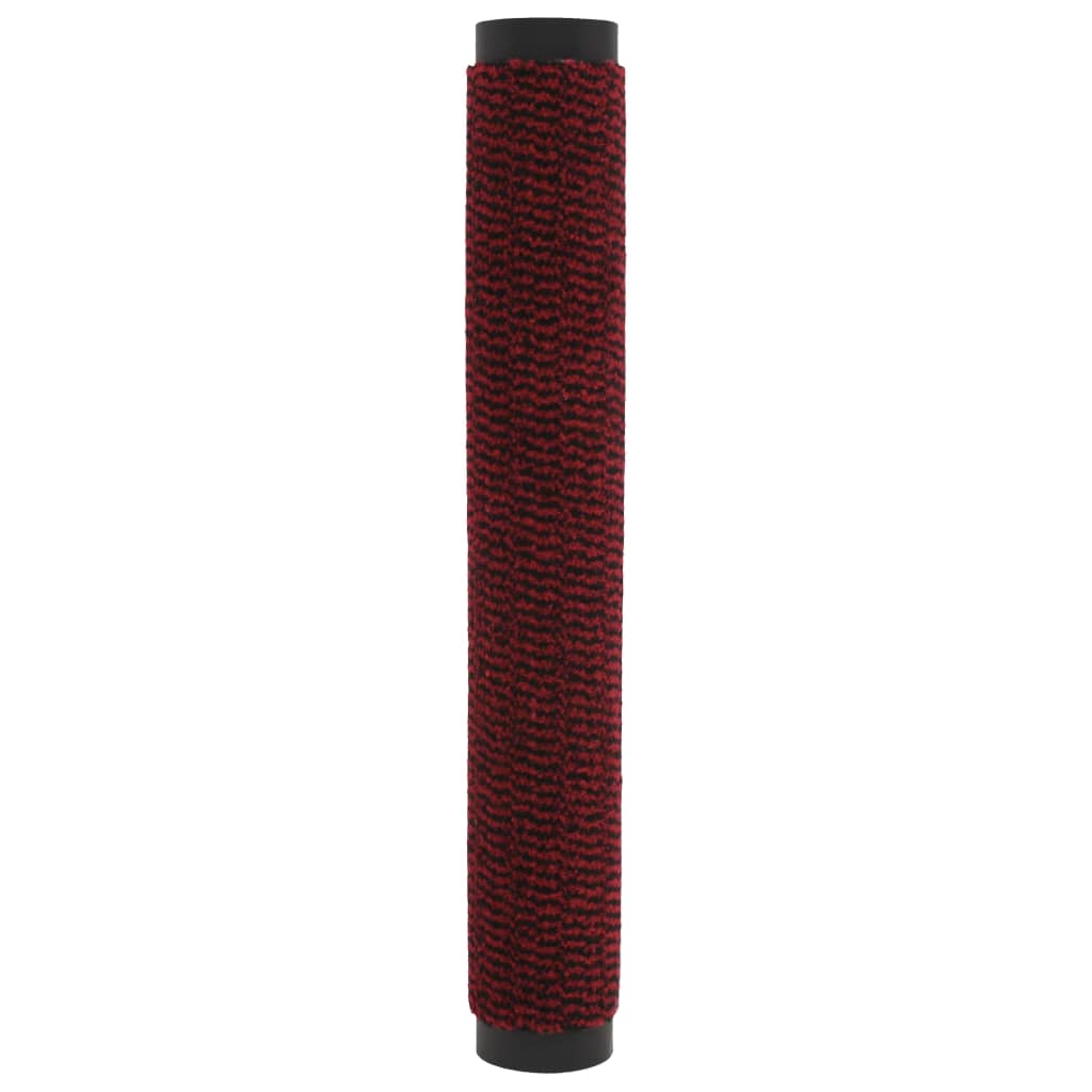 vidaXL Covoare ușă anti-praf, 2 buc., roșu, 120x180 cm, dreptunghiular vidaXL Covoare ușă anti-praf, 2 buc., roșu, 120x180 cm, dreptunghiular
