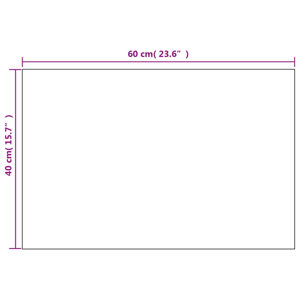 vidaXL Oglinzi de perete, 2 buc., 60 x 40 cm, sticlă, dreptunghiular vidaXL Oglinzi de perete, 2 buc., 60 x 40 cm, sticlă, dreptunghiular