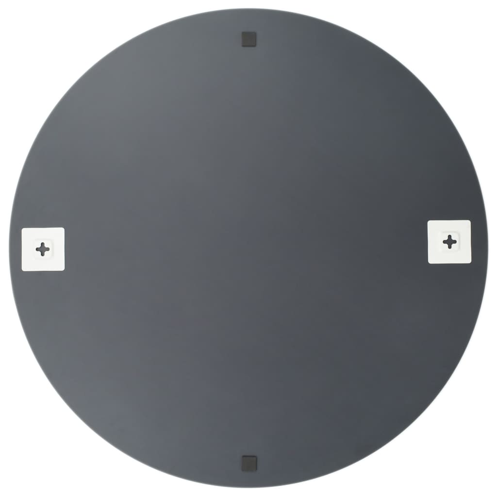 vidaXL Oglinzi de perete, 2 buc., 70 cm, sticlă, rotund vidaXL Oglinzi de perete, 2 buc., 70 cm, sticlă, rotund