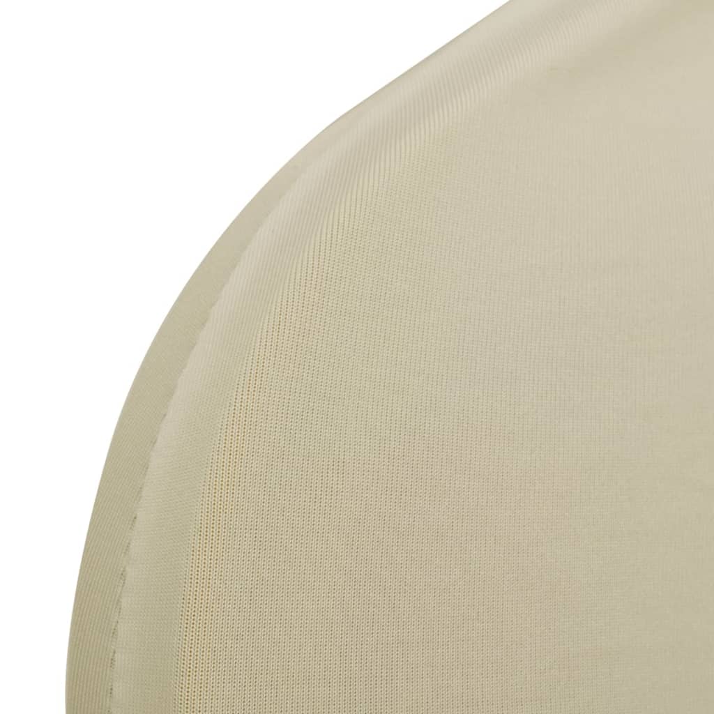 vidaXL Huse de scaun elastice, 30 buc., crem vidaXL Huse de scaun elastice, 30 buc., crem