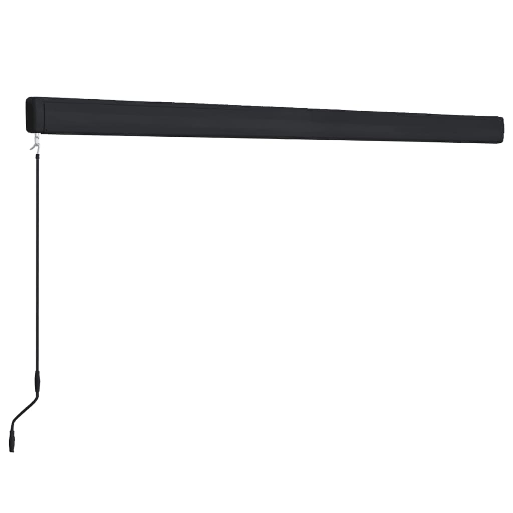 vidaXL Copertină manuală tip casetă, albastru și alb, 500 x 300 cm vidaXL Copertină manuală tip casetă, albastru și alb, 500 x 300 cm