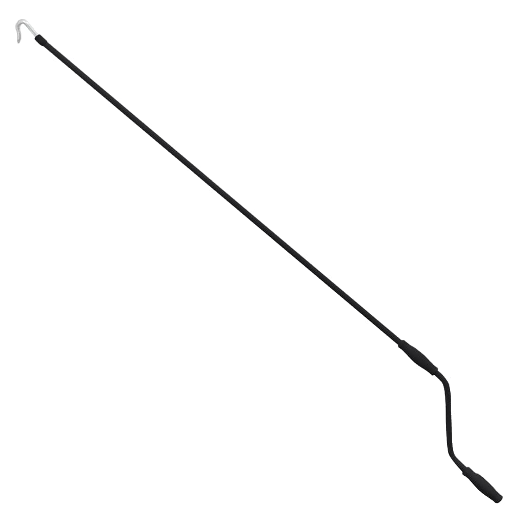 vidaXL Copertină manuală tip casetă, albastru și alb, 500 x 300 cm vidaXL Copertină manuală tip casetă, albastru și alb, 500 x 300 cm