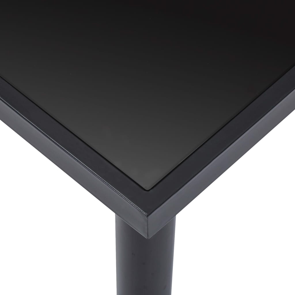 vidaXL Set mobilier de bucătărie, 9 piese, maro, piele ecologică vidaXL Set mobilier de bucătărie, 9 piese, maro, piele ecologică
