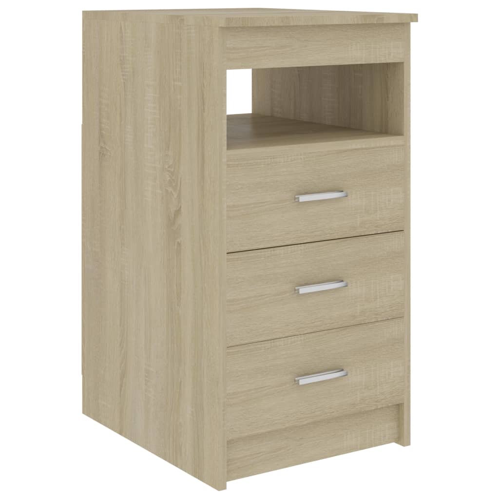 vidaXL Birou, stejar Sonoma, 140 x 50 x 76 cm, lemn prelucrat