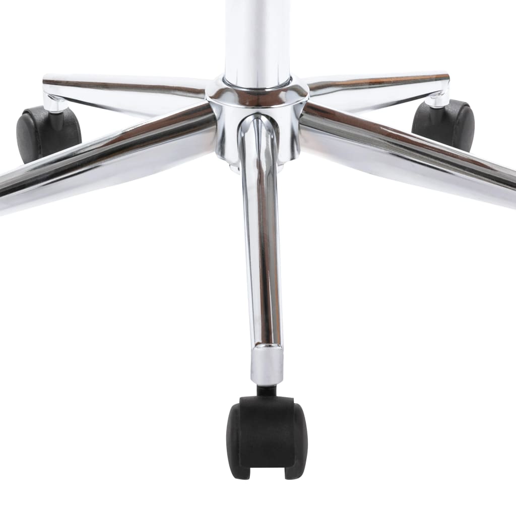 vidaXL Scaune de bucătărie pivotante, 4 buc., negru, piele ecologică