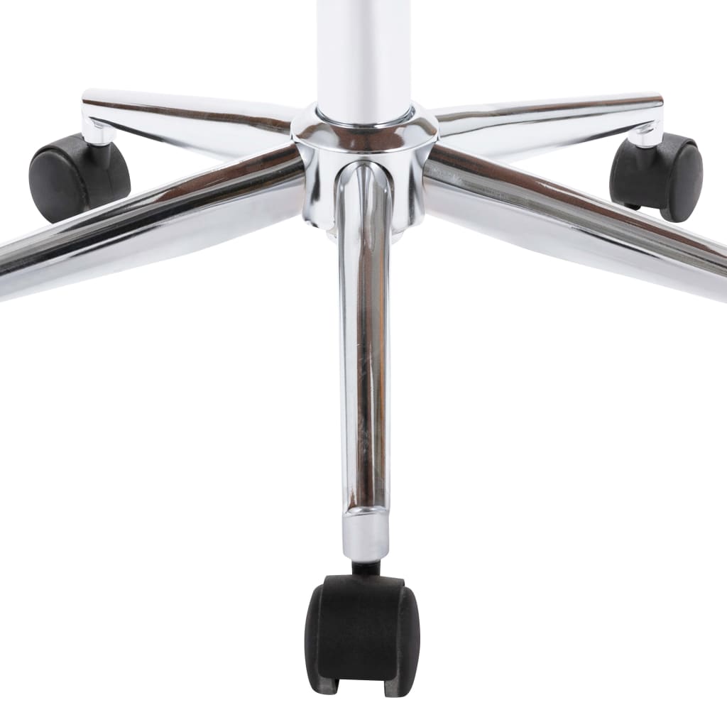 vidaXL Scaune de bucătărie pivotante, 2 buc., gri, material textil