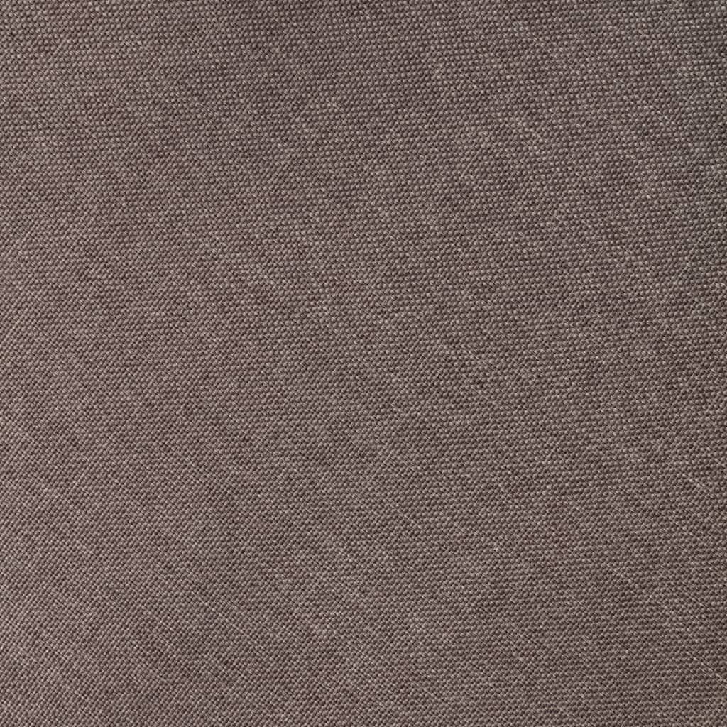 vidaXL Scaune de bucătărie pivotante, 2 buc., gri taupe, textil