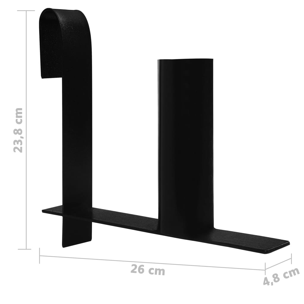 vidaXL Dispensere lamele paravan pentru gard, 2 buc., oțel vidaXL Dispensere lamele paravan pentru gard, 2 buc., oțel