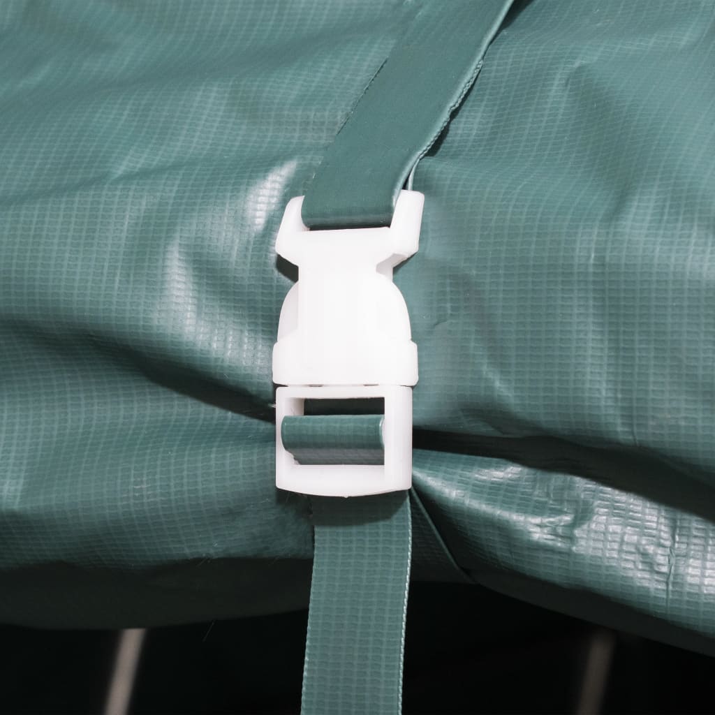 vidaXL Cort de animale detașabil verde închis 3,3x3,2m PVC 550g/m² vidaXL Cort de animale detașabil verde închis 3,3x3,2m PVC 550g/m²