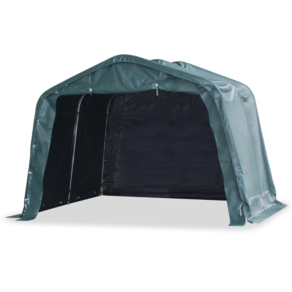 vidaXL Cort de animale detașabil verde închis 3,3x3,2m PVC 550g/m² vidaXL Cort de animale detașabil verde închis 3,3x3,2m PVC 550g/m²