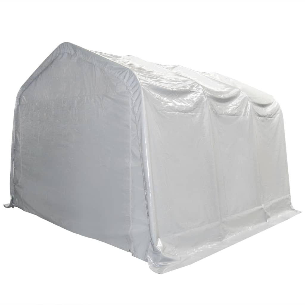 vidaXL Cort de depozitare, alb, 4 x 6 m, PVC, 550 g/m² vidaXL Cort de depozitare, alb, 4 x 6 m, PVC, 550 g/m²