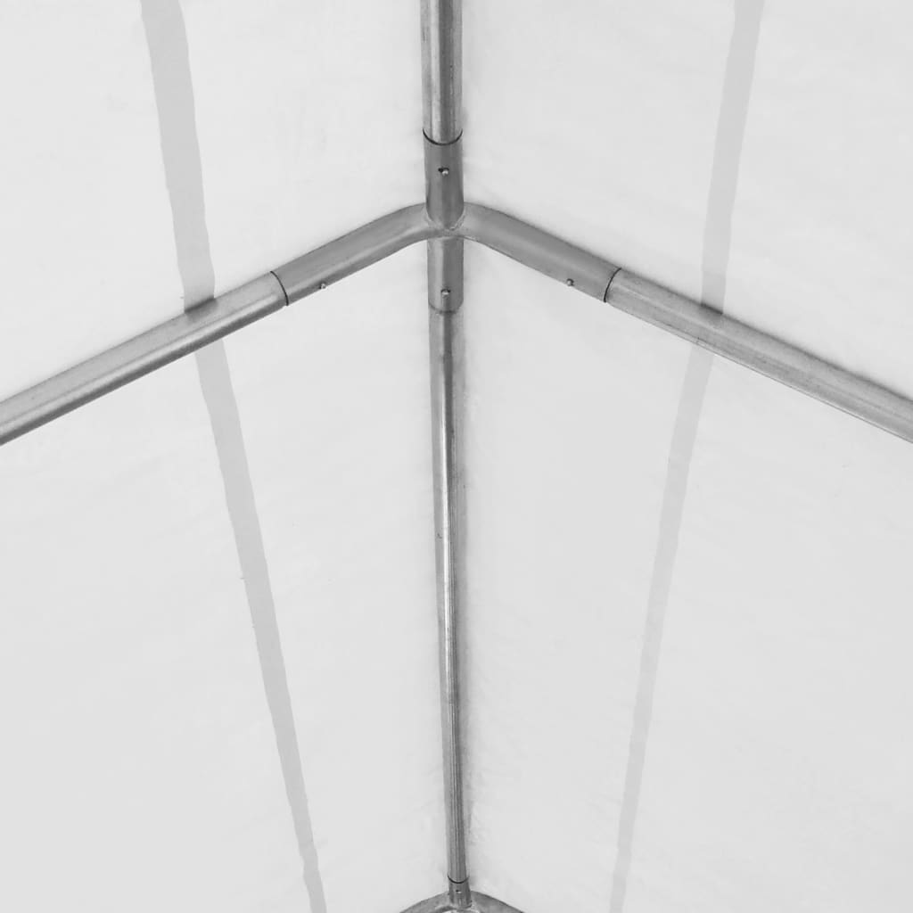 vidaXL Cort de depozitare, alb, 4 x 6 m, PVC, 550 g/m² vidaXL Cort de depozitare, alb, 4 x 6 m, PVC, 550 g/m²