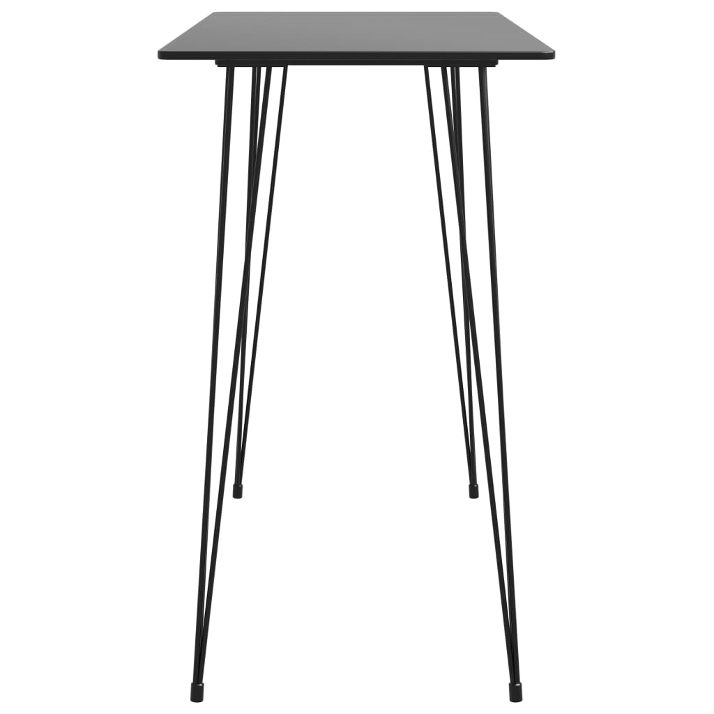 vidaXL Set bar 5 piese, negru vidaXL Set bar 5 piese, negru