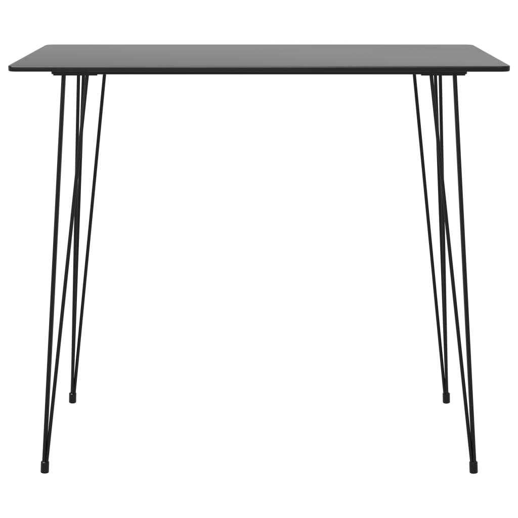 vidaXL Set bar 5 piese, alb-negru vidaXL Set bar 5 piese, alb-negru