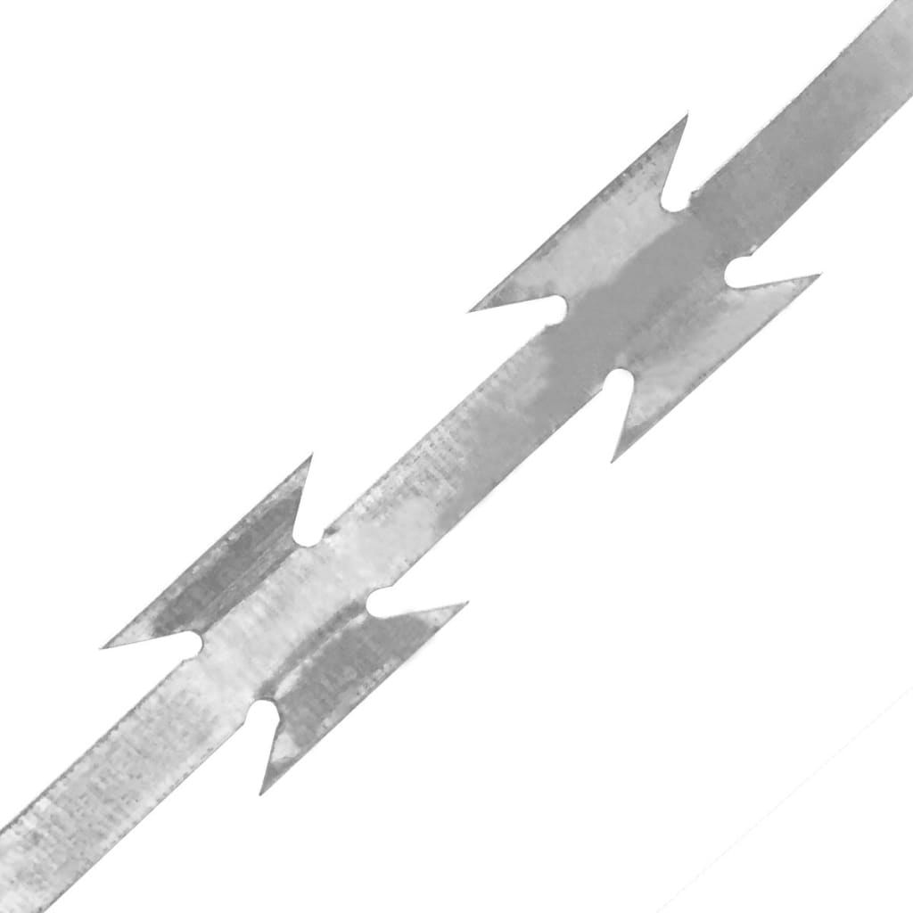 vidaXL Sârmă ghimpată BTO-22 NATO, 2 buc., 100 m, oțel vidaXL Sârmă ghimpată BTO-22 NATO, 2 buc., 100 m, oțel