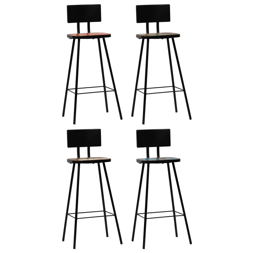 vidaXL Set mobilier de bar, 5 piese, alb vidaXL Set mobilier de bar, 5 piese, alb