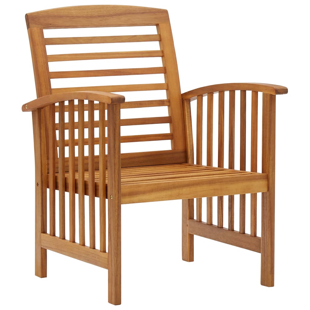 vidaXL Set mobilier de grădină, 4 piese, lemn masiv de acacia vidaXL Set mobilier de grădină, 4 piese, lemn masiv de acacia