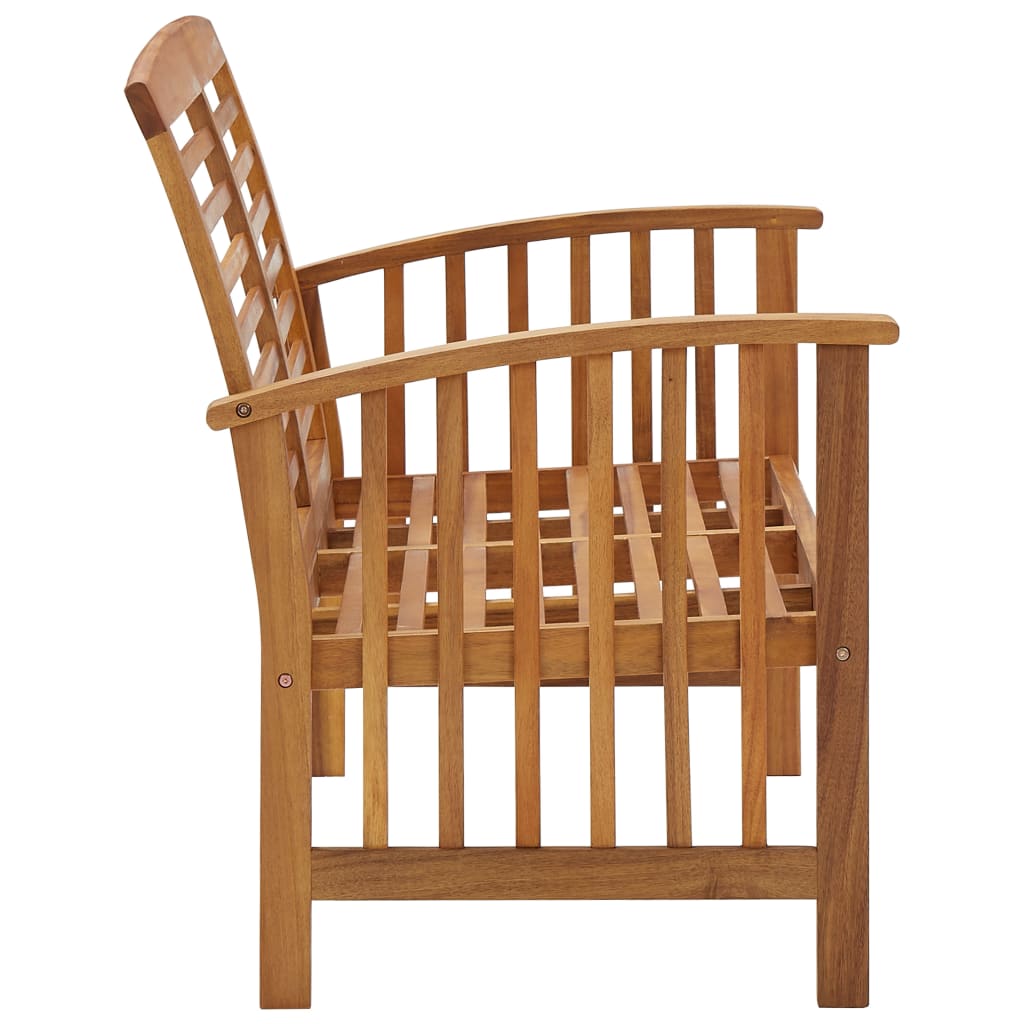 vidaXL Set mobilier de grădină, 3 piese, lemn masiv de acacia vidaXL Set mobilier de grădină, 3 piese, lemn masiv de acacia