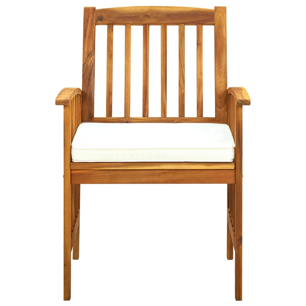 vidaXL Set mobilier de grădină cu perne, 9 piese, lemn masiv acacia vidaXL Set mobilier de grădină cu perne, 9 piese, lemn masiv acacia