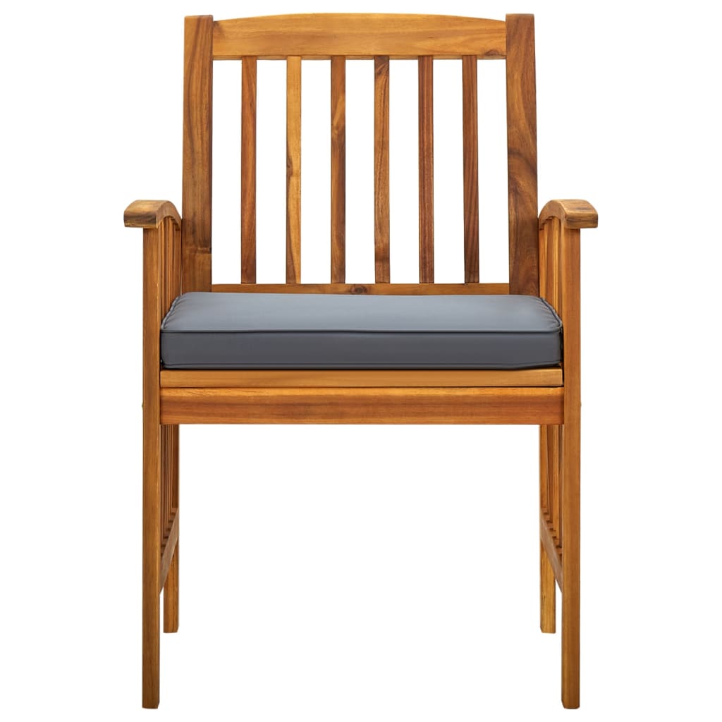 vidaXL Set mobilier de grădină cu perne, 9 piese, lemn masiv acacia vidaXL Set mobilier de grădină cu perne, 9 piese, lemn masiv acacia