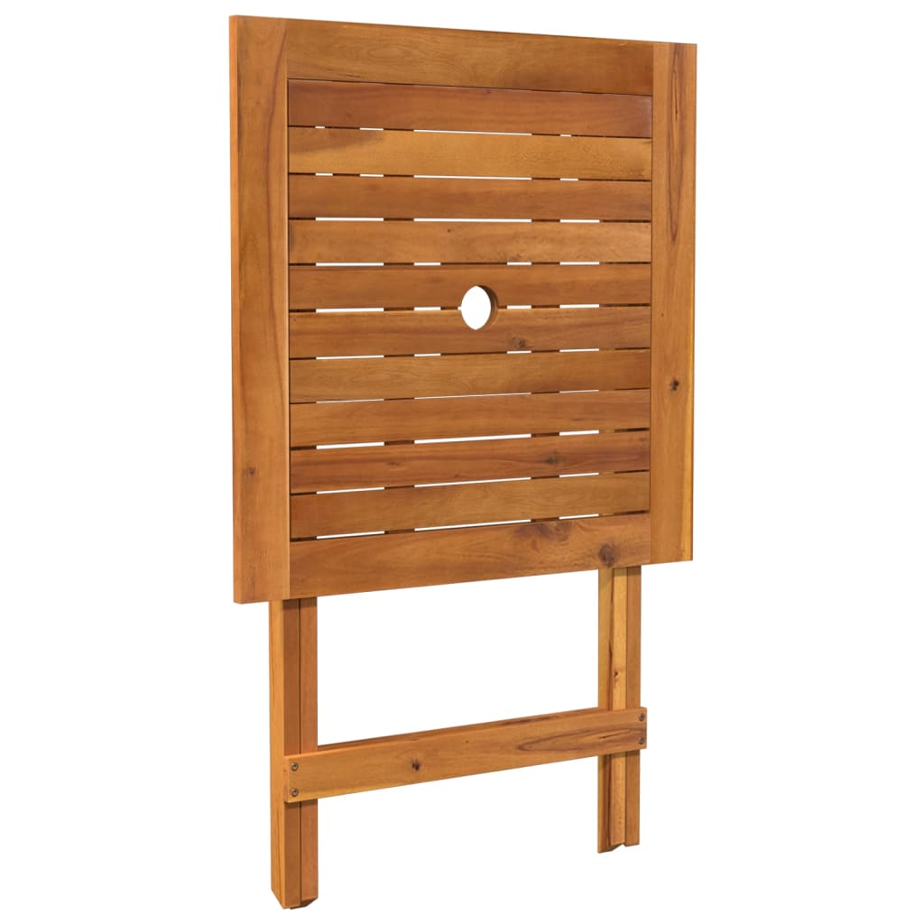 vidaXL Set mobilier grădină, pliabil, 3 piese, lemn masiv acacia vidaXL Set mobilier grădină, pliabil, 3 piese, lemn masiv acacia