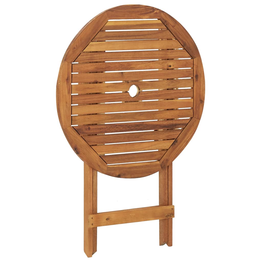 vidaXL Set mobilier grădină, pliabil, 3 piese, lemn masiv acacia vidaXL Set mobilier grădină, pliabil, 3 piese, lemn masiv acacia