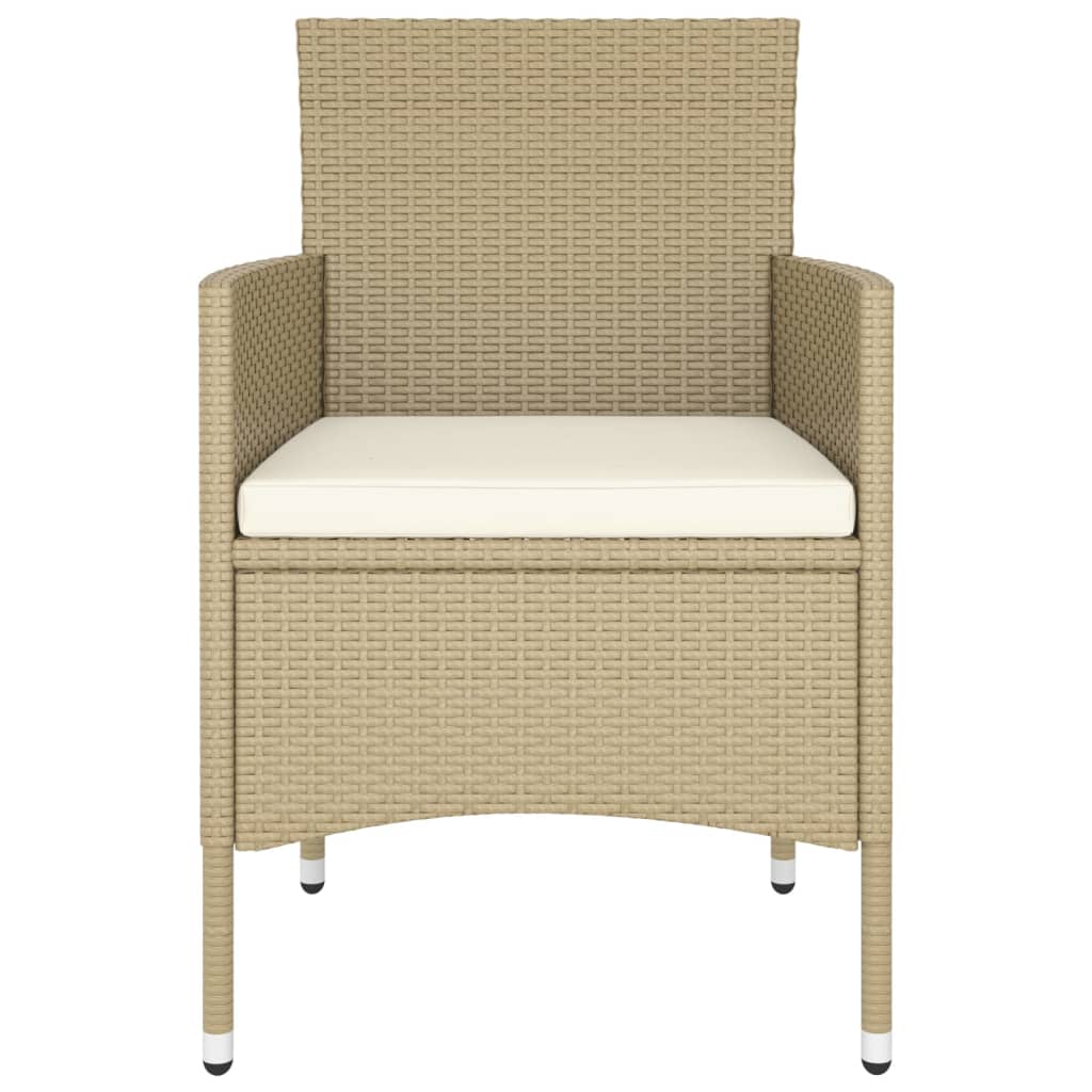 vidaXL Set mobilier de grădină, 5 piese, bej, poliratan vidaXL Set mobilier de grădină, 5 piese, bej, poliratan