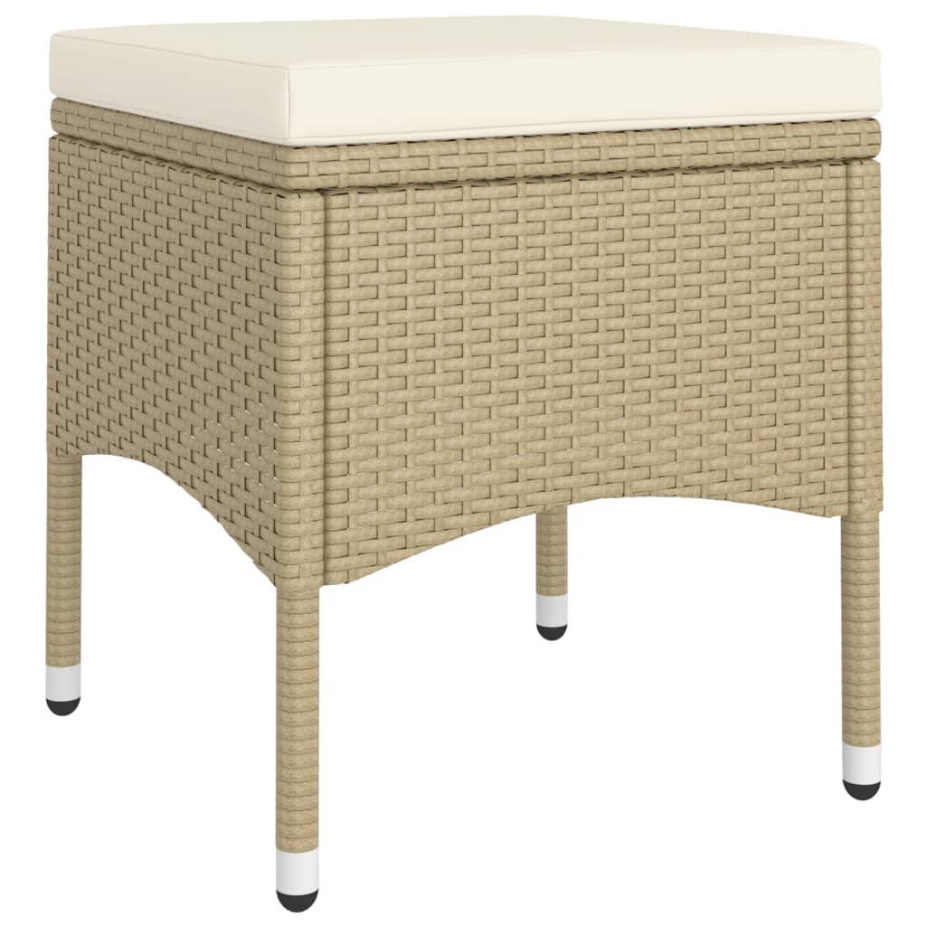 vidaXL Set mobilier de grădină, 5 piese, bej, poliratan vidaXL Set mobilier de grădină, 5 piese, bej, poliratan