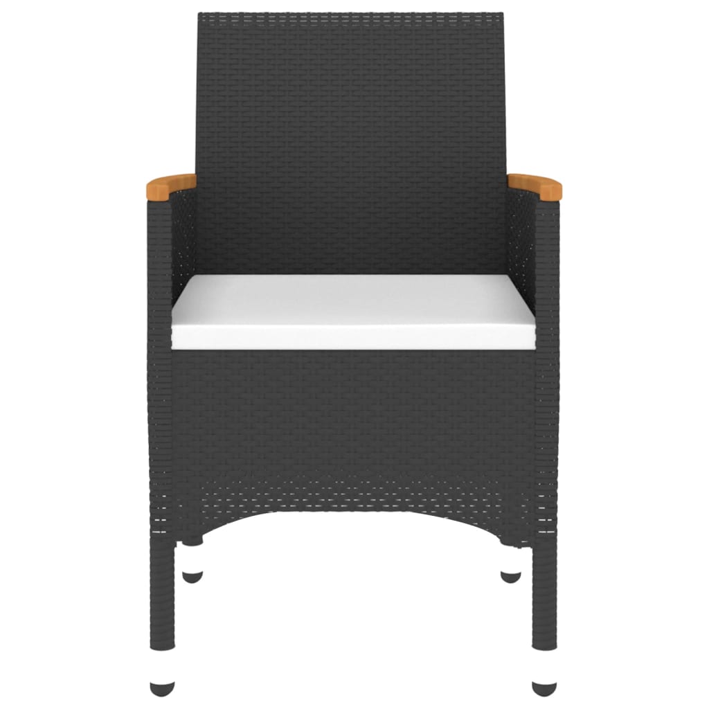 vidaXL Set mobilier de grădină, 3 piese, poliratan vidaXL Set mobilier de grădină, 3 piese, poliratan