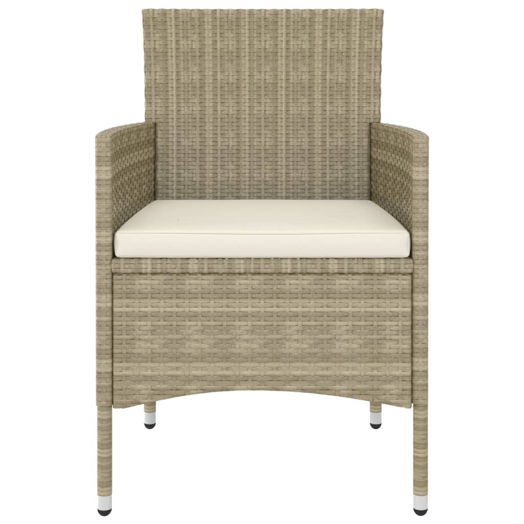 vidaXL Set mobilier de grădină, 5 piese, bej, poliratan vidaXL Set mobilier de grădină, 5 piese, bej, poliratan