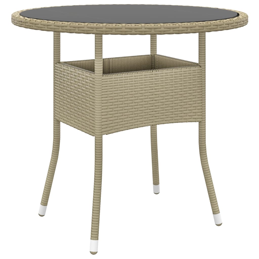 vidaXL Set mobilier de grădină, 5 piese, bej, poliratan vidaXL Set mobilier de grădină, 5 piese, bej, poliratan