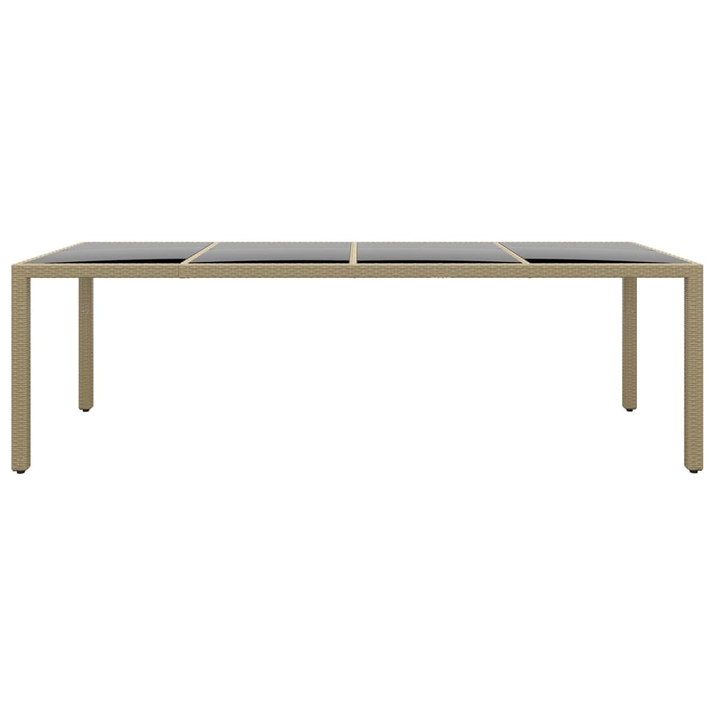 vidaXL Set mobilier de grădină, 11 piese, bej, poliratan vidaXL Set mobilier de grădină, 11 piese, bej, poliratan
