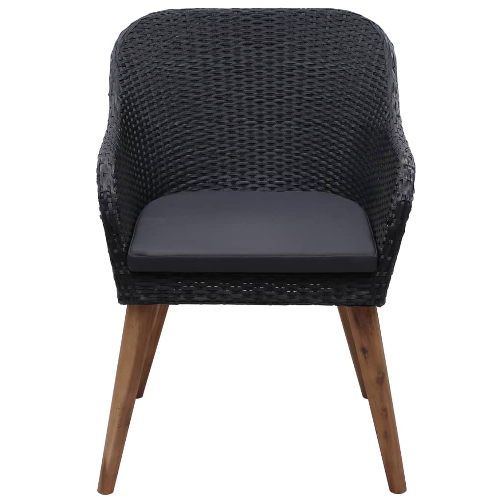 vidaXL Set mobilier de grădină, 9 piese, poliratan vidaXL Set mobilier de grădină, 9 piese, poliratan